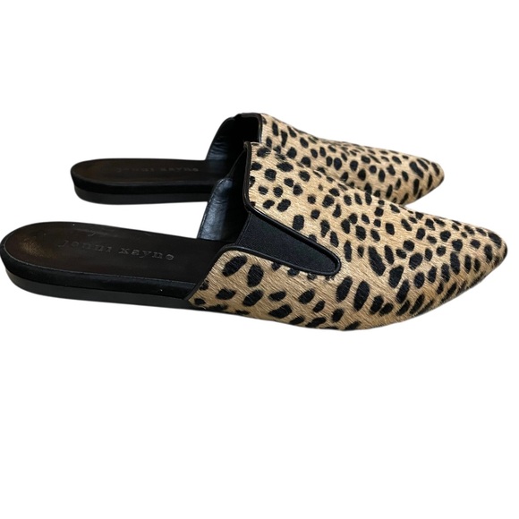 Jenni Kayne Pony Hair Mules Cheetah 38 - Picture 1 of 5
